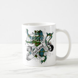 MacLeod Tartan Lion Tasse