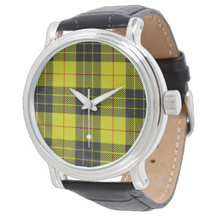 MacLeod-Tartan-Muster Armbanduhr