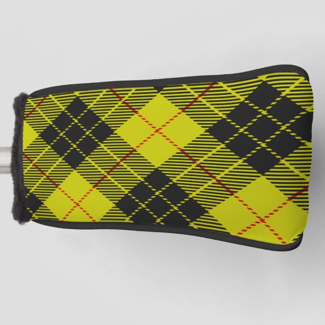 MacLeod-Tartan-Muster Golf Headcover (Vorderseite)