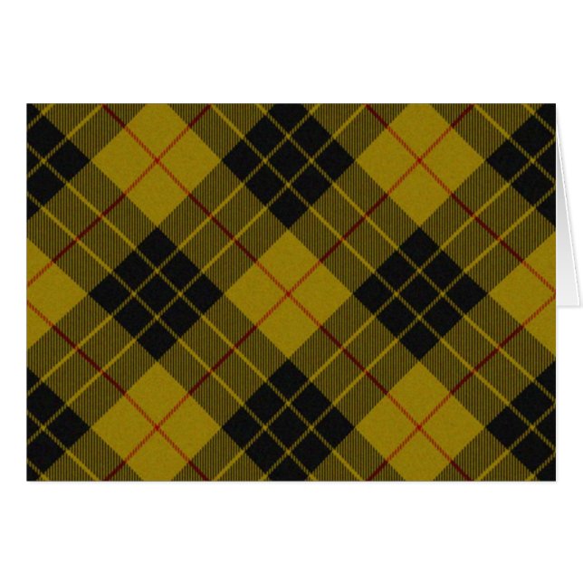 MacLeod Tarttan kariert (Vorderseite (Horizontal))