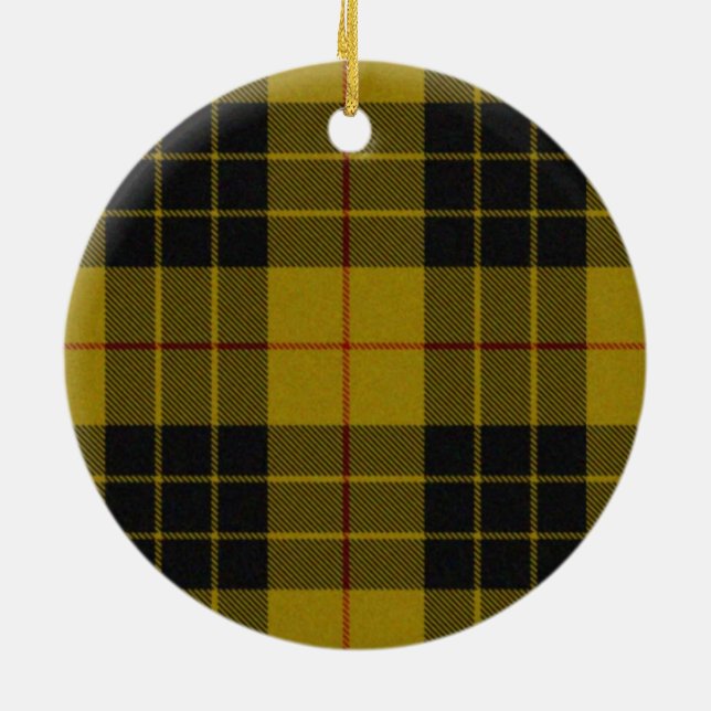MacLeod Tarttan kariert Keramik Ornament (Hinten)