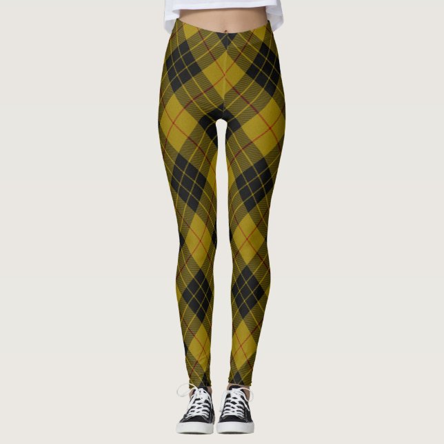 MacLeod Tarttan kariert Leggings (Vorderseite)