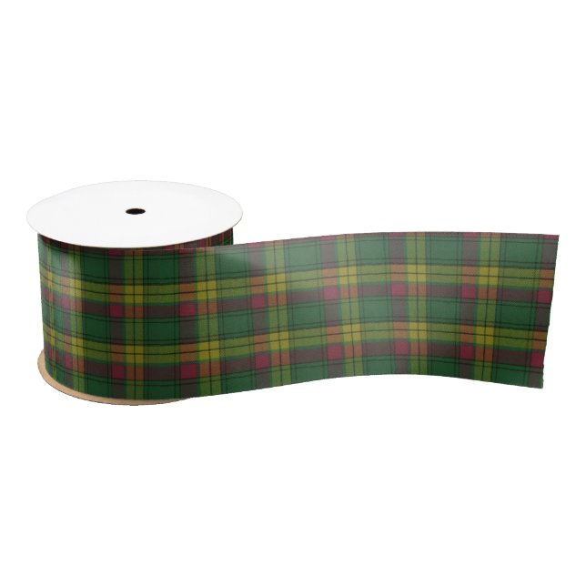 MacMillan Alt Schottischer Tartan Satinband (Spule)