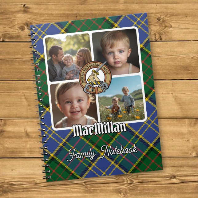 MacMillan Familienfoto-Collage Notizblock (Von Creator hochgeladen)