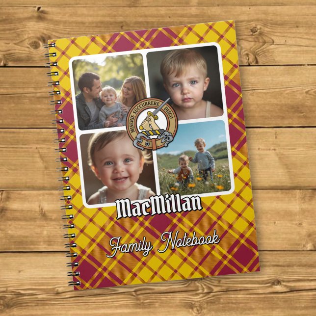 MacMillan Familienfoto-Collage Notizblock (Von Creator hochgeladen)