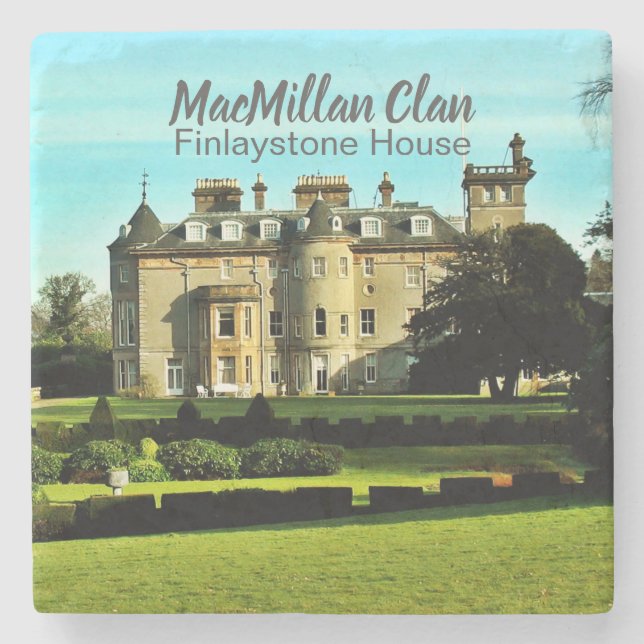 MacMillan Scottish Clans Finlaystone House Steinuntersetzer (Vorderseite)