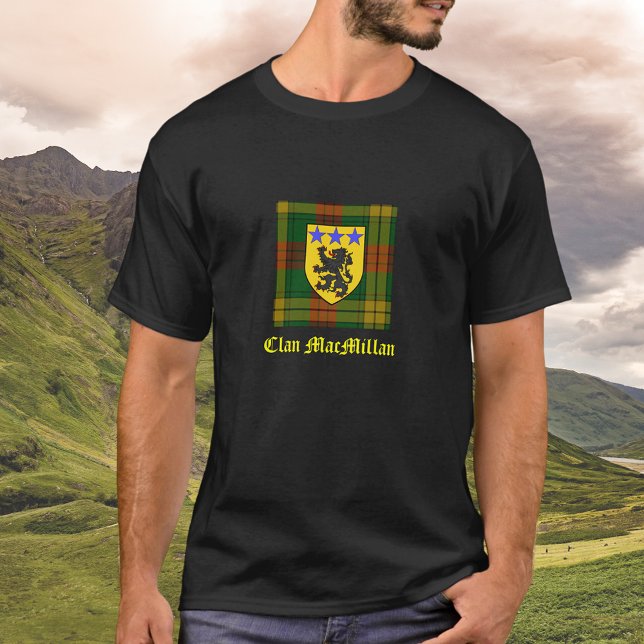 MacMillan Tartan-Wappen T-Shirt (Von Creator hochgeladen)