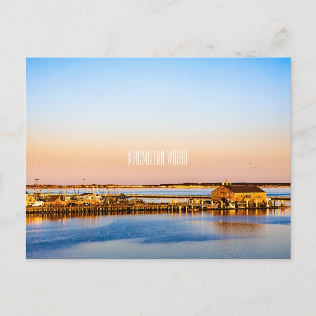 MacMillan Wharf Postkarte (Vorderseite)