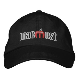 MacMost Baseballmütze Bestickte Baseballkappe
