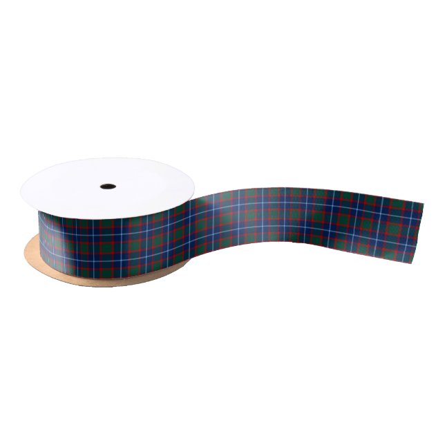 MacNab Clan Tartan Satinband (Spule)