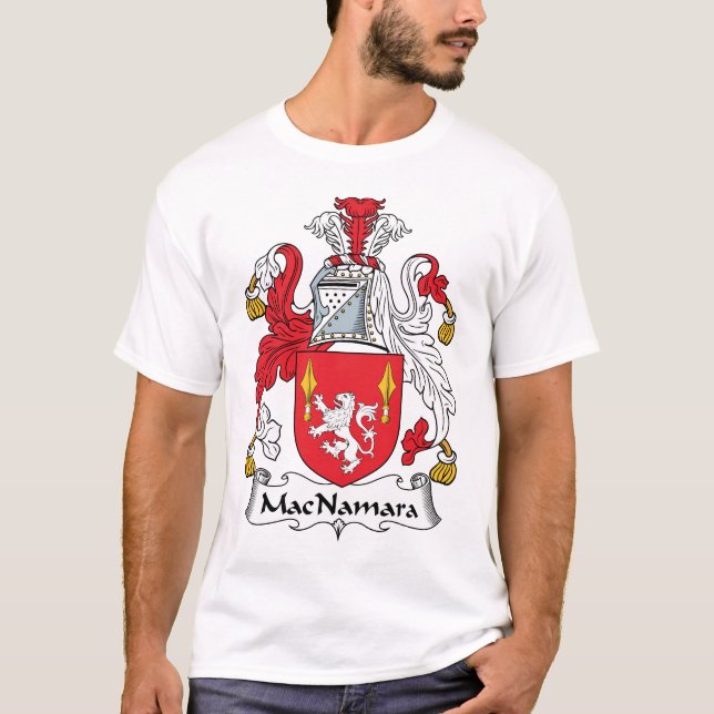 MacNamara Familienwappen T-Shirt (Vorderseite)