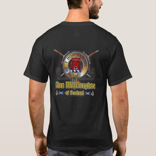 MacNaughton Clan Abzeichen T-Shirt (Rückseite)