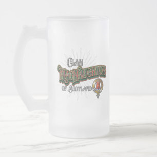 MacNaughton Clan Mattglas Bierglas