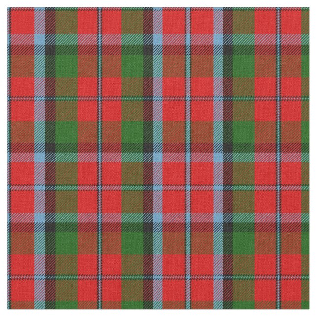 MacNaughton Tartan-Druck Stoff (Nahaufnahme)