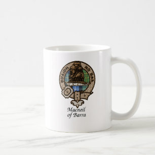 Macneil des Barra Clan-Wappen Kaffeetasse