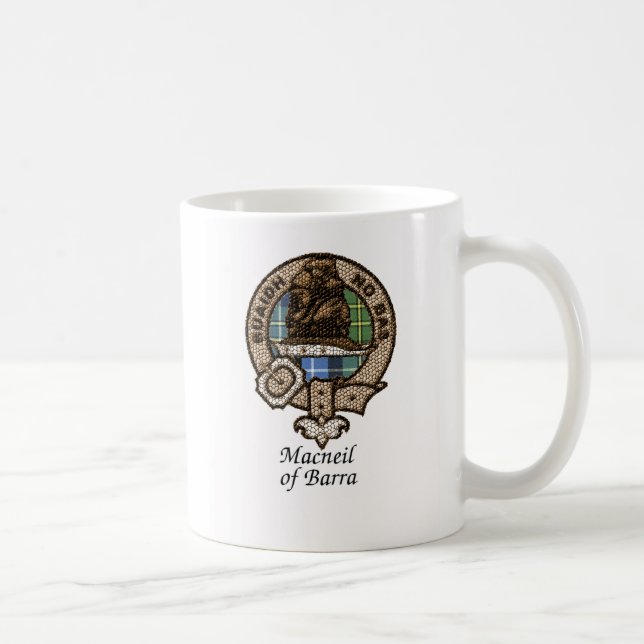 Macneil des Barra Clan-Wappen Kaffeetasse (Rechts)