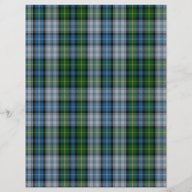 MacNeil / McNeil Clan Kleid Tartan (Vorderseite)