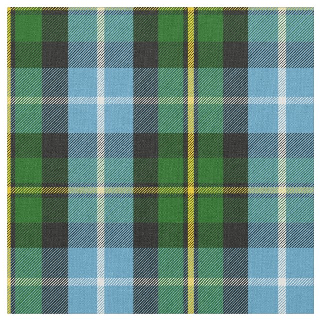 MacNeil Tartan-Druck Stoff (Nahaufnahme)