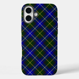 Macneil von Barra tartan blau kariert iPhone 16 Plus Hülle