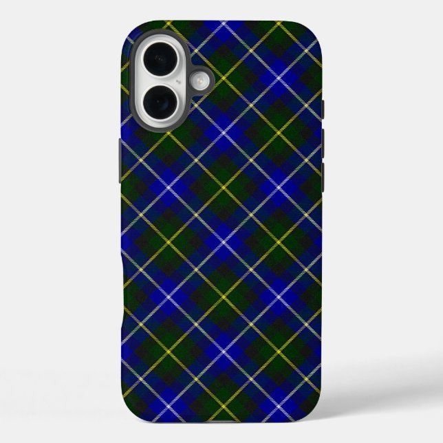 Macneil von Barra tartan blau kariert Case-Mate iPhone Hülle (Rückseite)