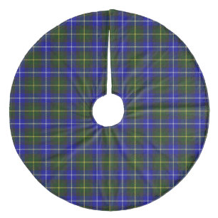 Macneil von Barra tartan blau kariert Fleece Weihnachtsbaumdecke