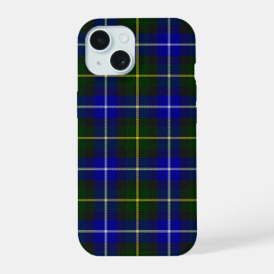 Macneil von Barra tartan blau kariert iPhone 15 Hülle