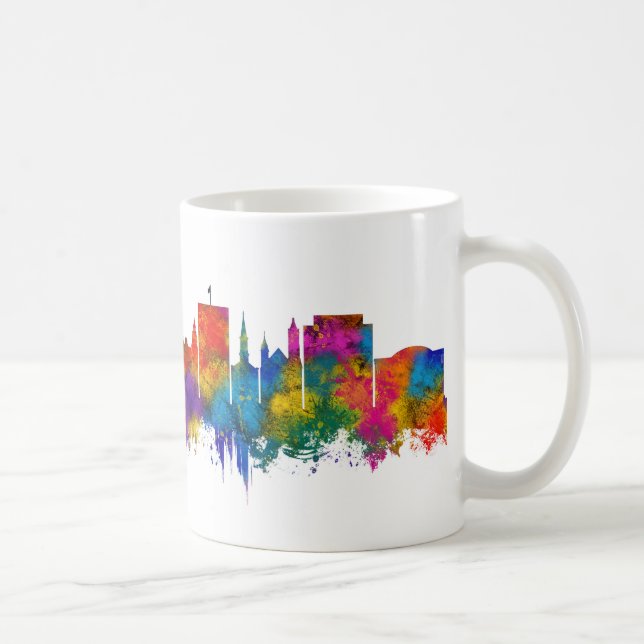 Macon Georgia Skyline Kaffeetasse (Rechts)