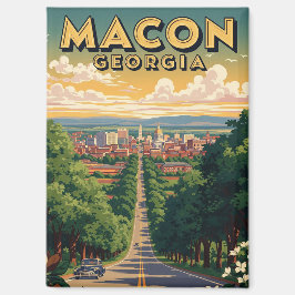 Macon Georgia Travel Magnet