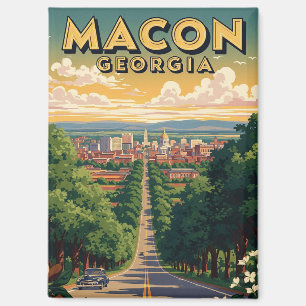 Macon Georgia Travel Magnet
