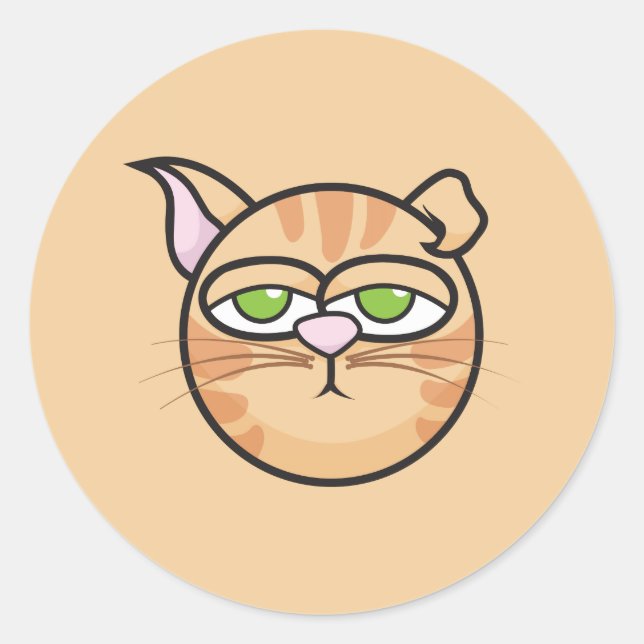 Macon und Freunde: Senard Decal Runder Aufkleber (Vorderseite)