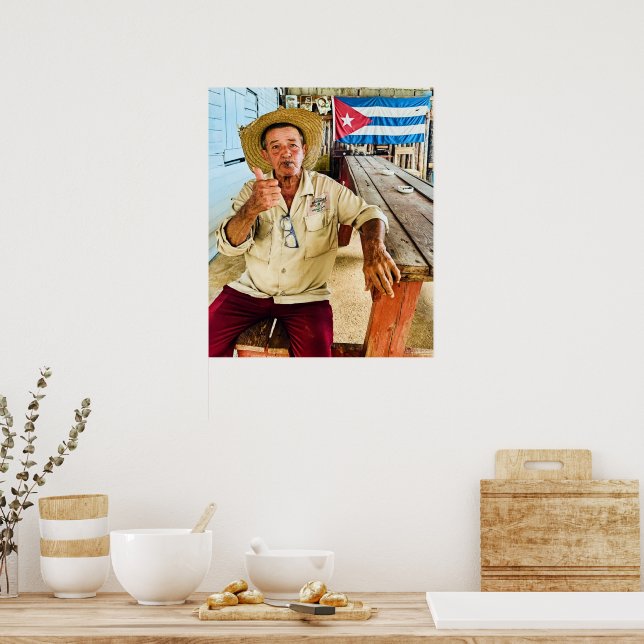 Macondo Farm Großvater Poster (Küche)