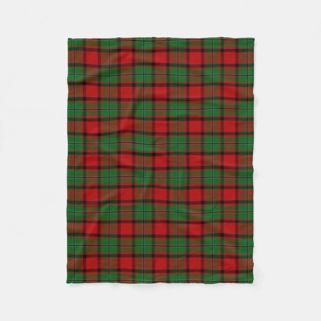 MacPhail Tartan Fleecedecke (Vorderseite)