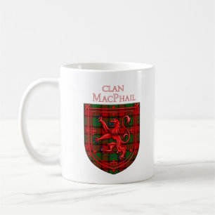 MacPhail Tartan Scottish Kariert Lion Rampant Kaffeetasse