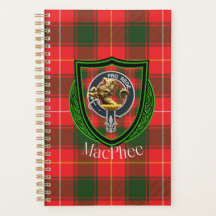 MacPhee schottischer Clan Tartan & Wappen