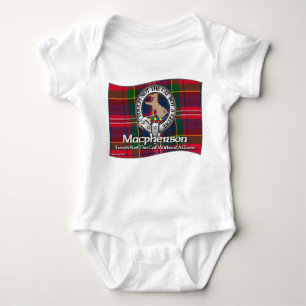 Macpherson-Clan-Kleid Baby Strampler