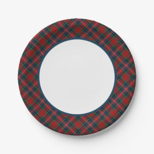 MacPherson Clan Tartan Border Pappteller