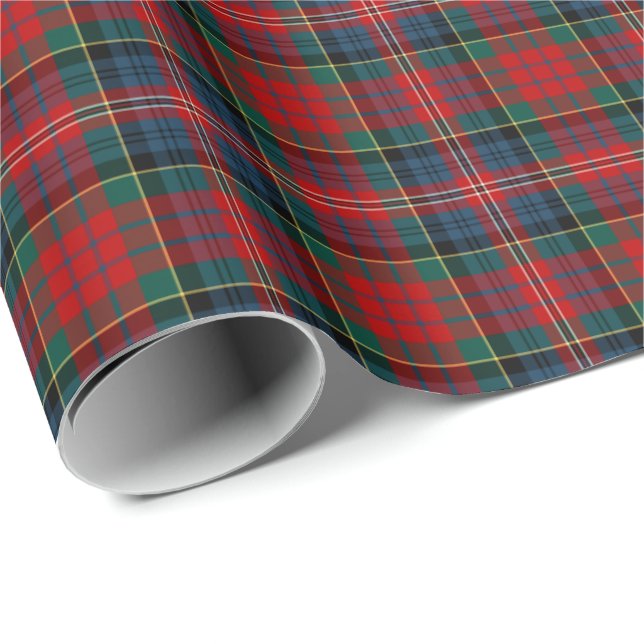 MacPherson Clan Tartan Geschenkpapier (Rolleneckpunkt)