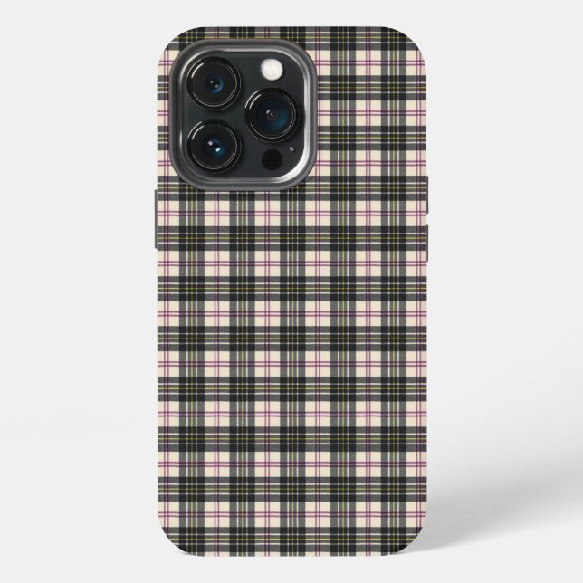 MacPherson-Clan-Tartan  iPhone Hülle (Hinten)