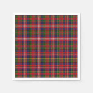 MacPherson Clan Tartan Kariert Paper Napkins Serviette