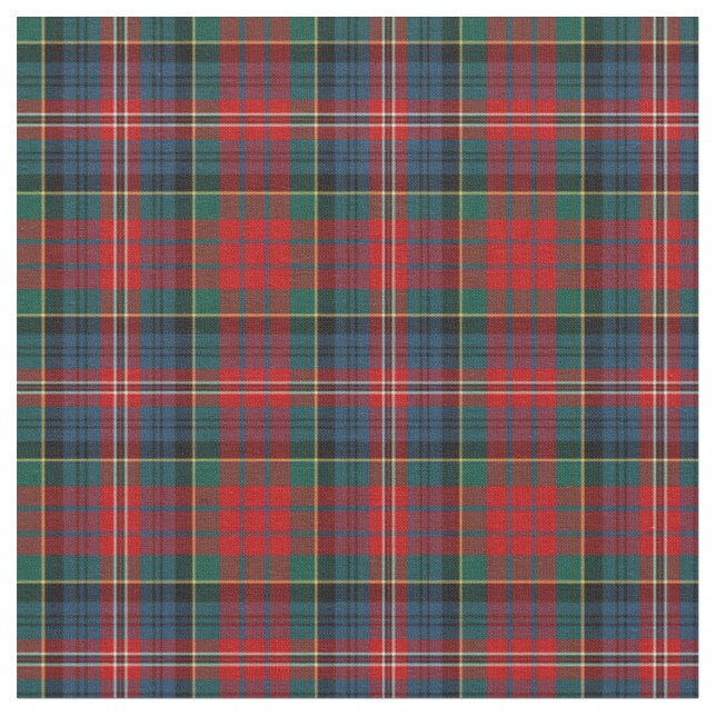 MacPherson-Clan-Tartan Stoff (Nahaufnahme)