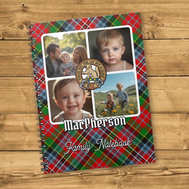 MacPherson Familienfoto-Collage Notizblock (Von Creator hochgeladen)