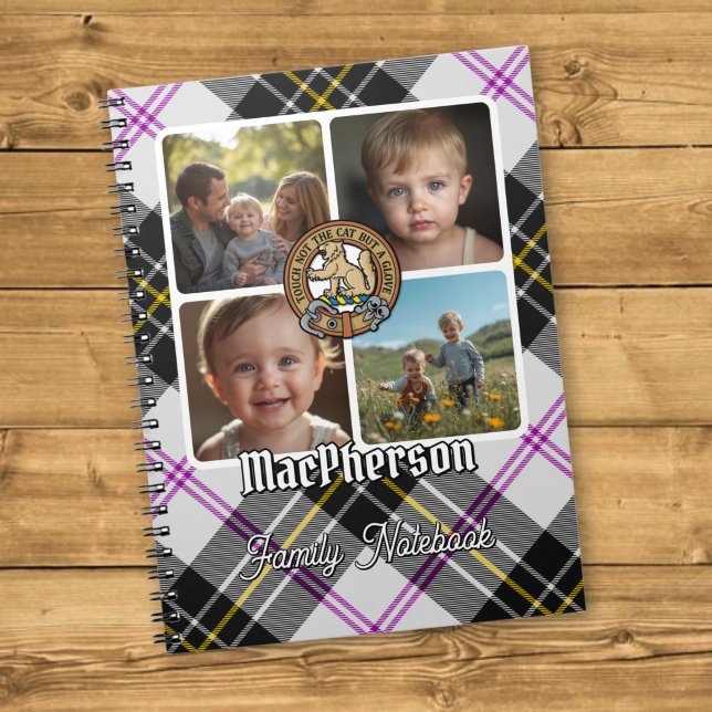MacPherson Familienfoto-Collage Notizblock (Von Creator hochgeladen)