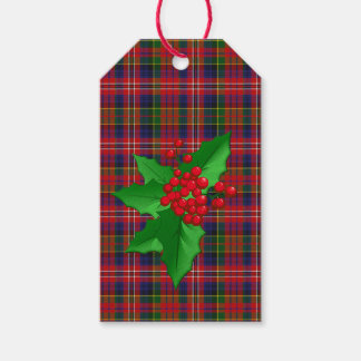 MacPherson Tartan Karierte Weihnachtsgeschenke Tag Geschenkanhänger