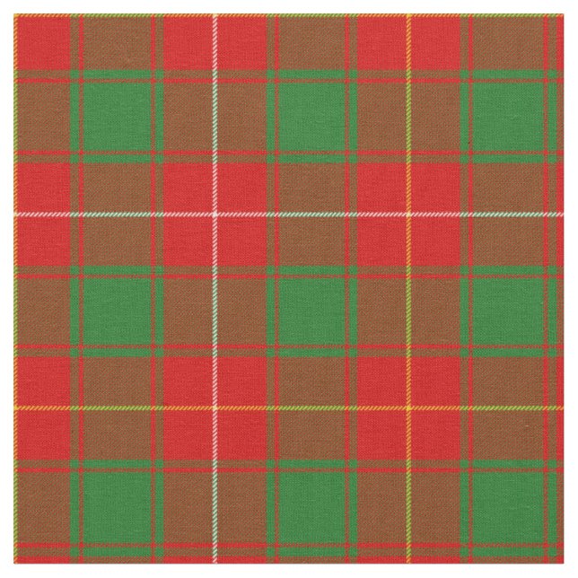 MacPhie Macfie Scottish Clan Tartan Kariert Stoff (Nahaufnahme)