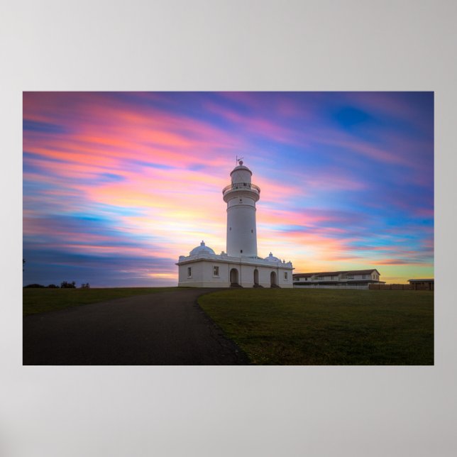 Macquarie Lighthouse | Sydney, Australien Poster (Vorne)