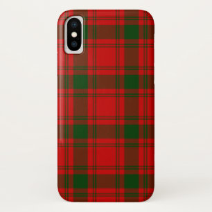 MacQuarrie Tartan rot kariert iPhone X Hülle