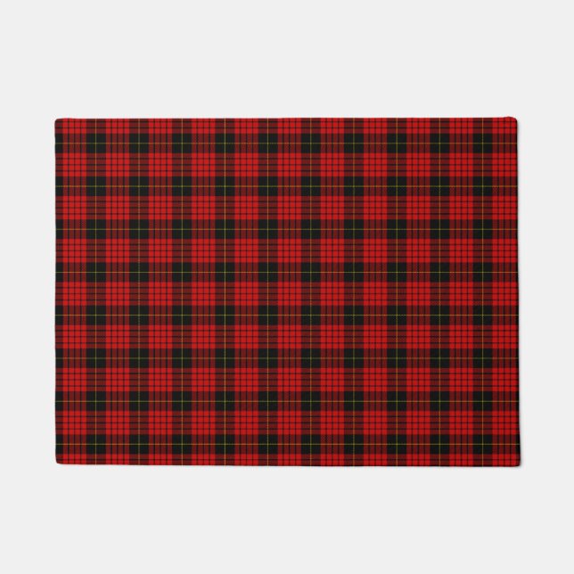 MacQueen Tartan Fußmatte (Vorderseite)
