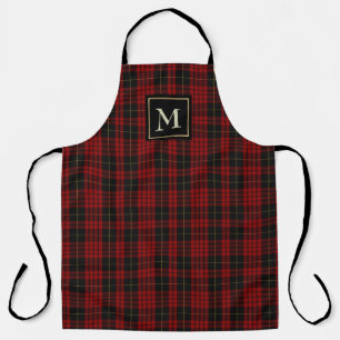 MacQueen Tartan Kariert Mit Monogramm Schürze