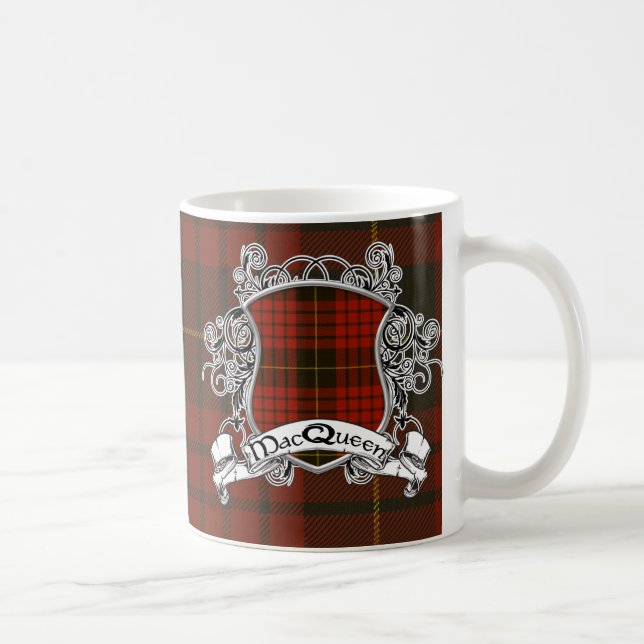 MacQueen Tartan-Schild Tasse (Rechts)