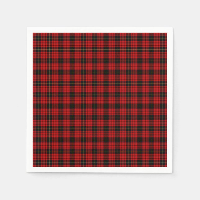 MacQueen Tartan Serviette (Vorderseite)